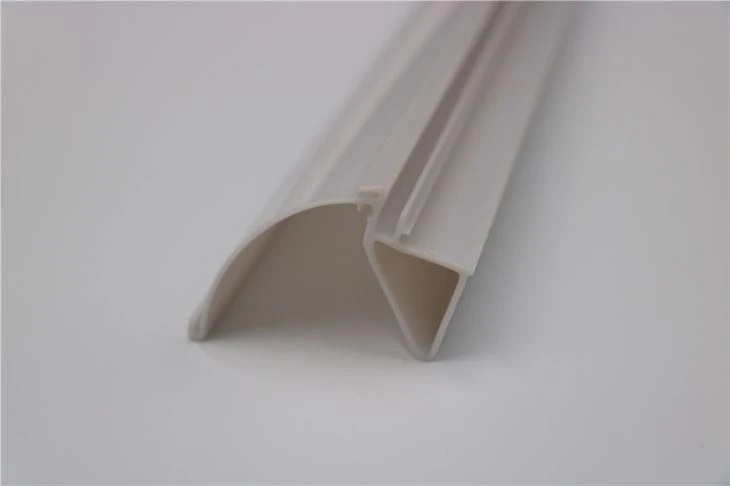 PVC ABS HIPS PC Plastic Extrusion Profiles For Retailing & Construction